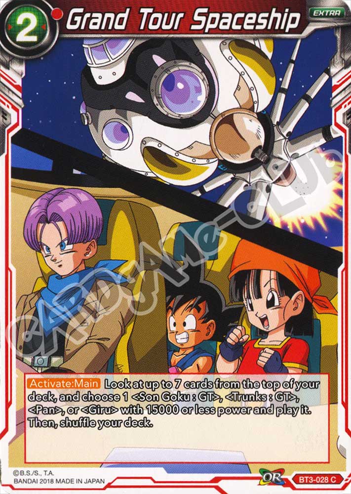 Grand Tour Spaceship comune normale (EN) -NEAR MINT-