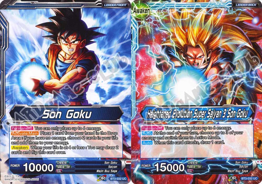 Son Goku // Heightened Evolution Super Saiyan 3 Son Goku non comune normale/normale (EN) -NEAR MINT-