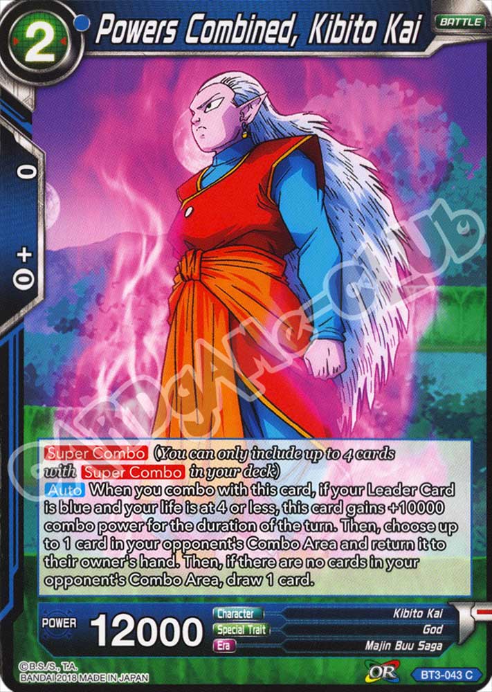 Powers Combined, Kibito Kai comune normale (EN) -NEAR MINT-