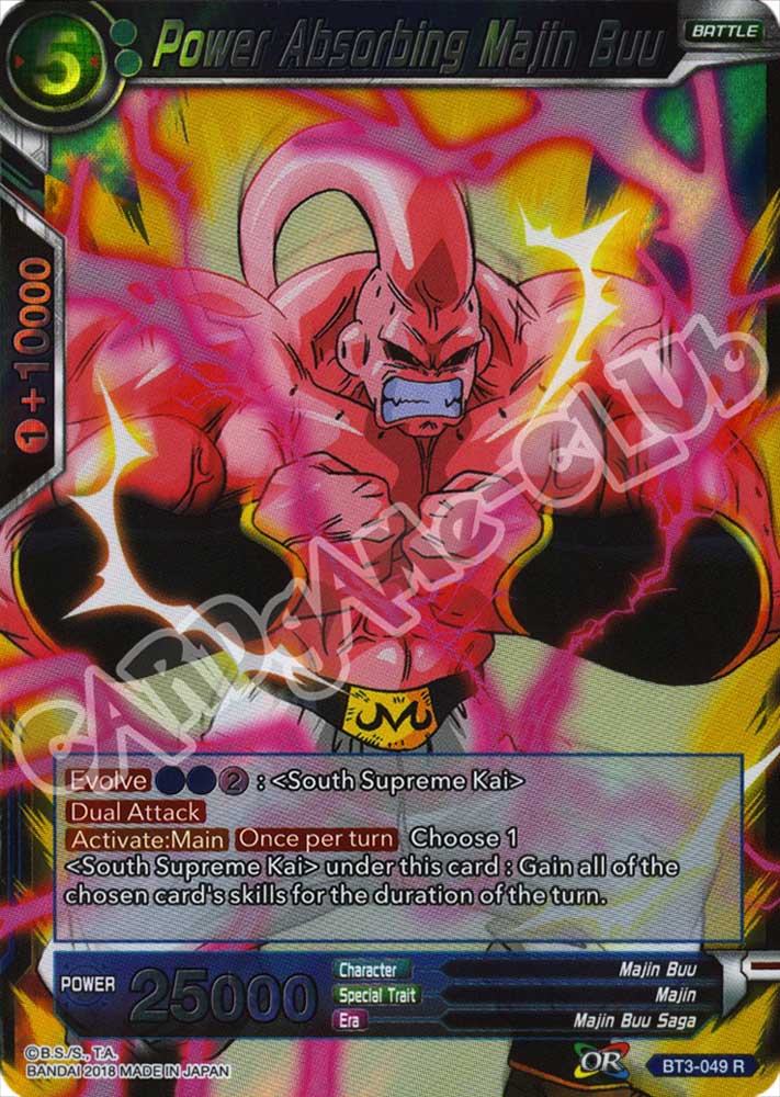 Power Absorbing Majin Buu rara foil (EN) -NEAR MINT-