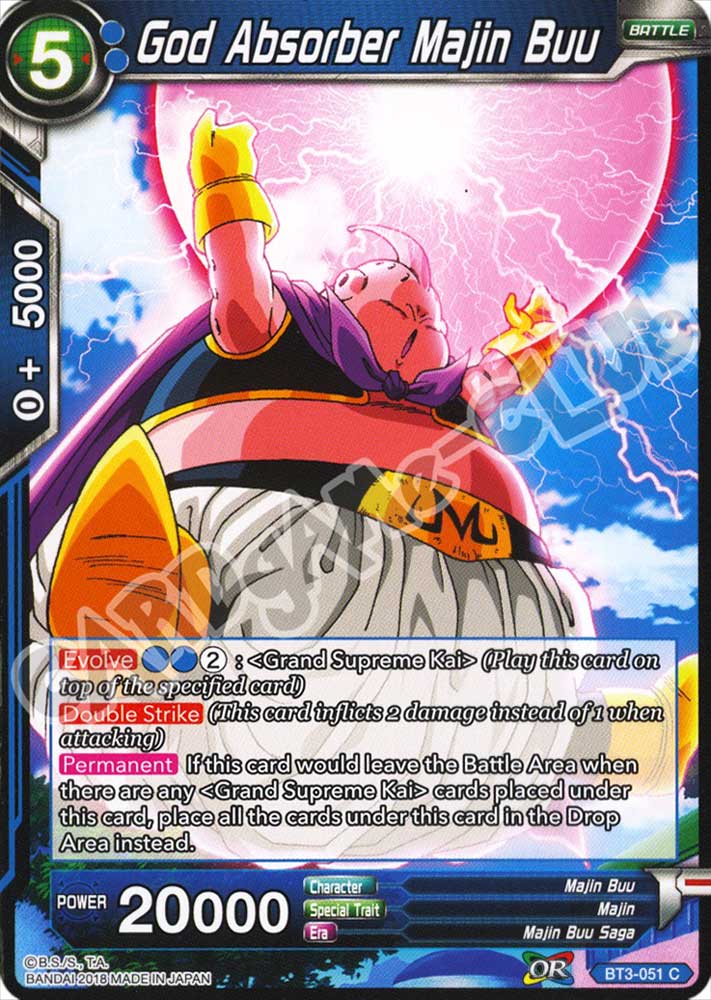 God Absorber Majin Buu comune normale (EN) -NEAR MINT-