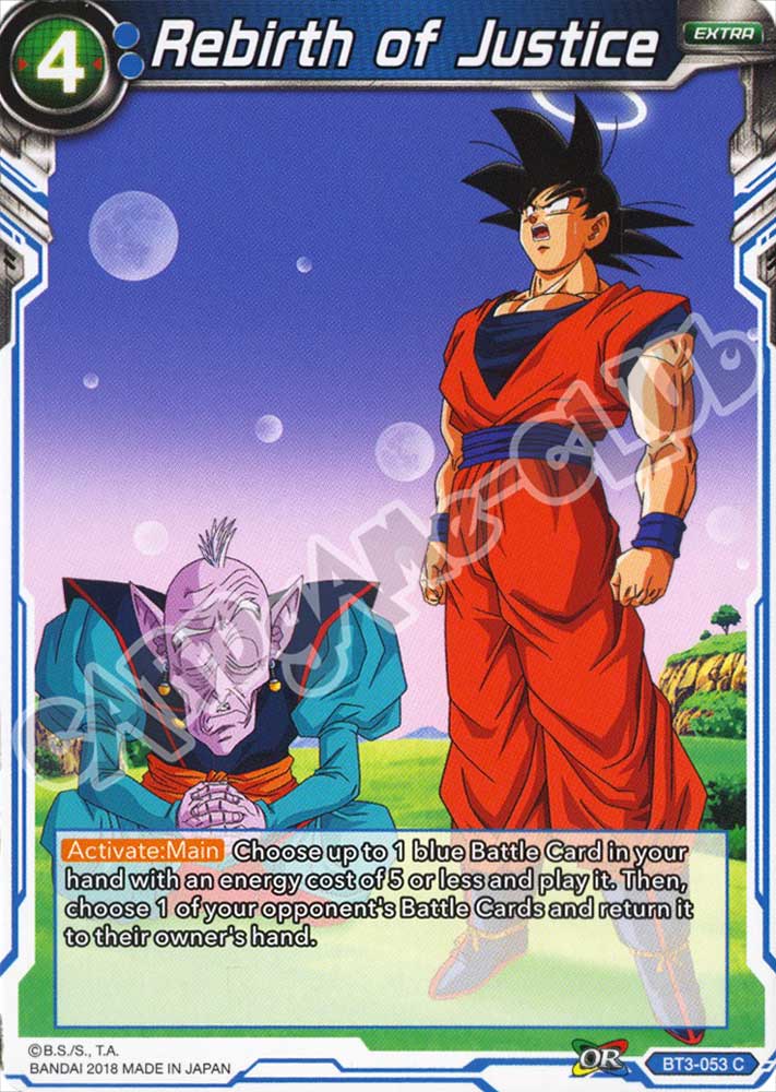 Rebirth of Justice comune normale (EN) -NEAR MINT-