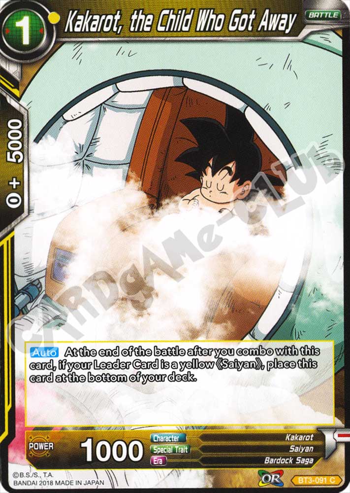 Kakarot, the Child Who Got Away comune normale (EN) -NEAR MINT-