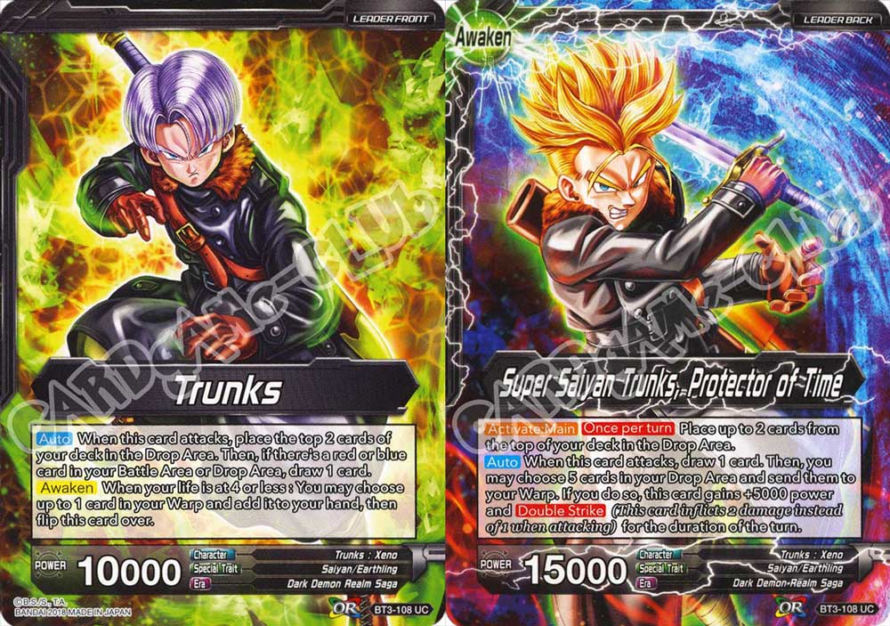 Trunks // Super Saiyan Trunks, Protector of Time non comune normale/normale (EN) -NEAR MINT-