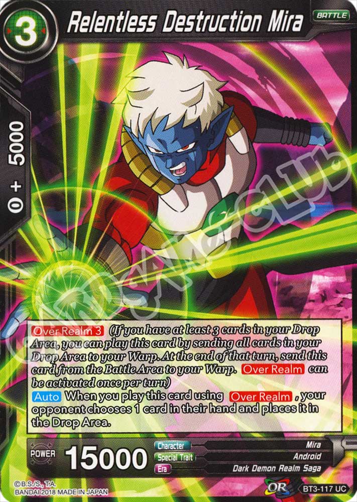 Relentless Destruction Mira non comune normale (EN) -NEAR MINT-