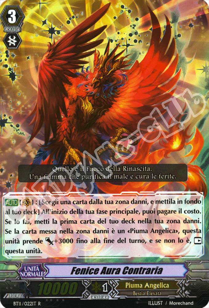 BT11-IT022 Fenice Aura Contraria rara foil (IT) -NEAR MINT-
