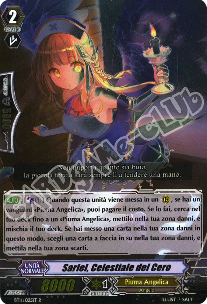 BT11-IT025 Sariel, Celestiale del Cero rara foil (IT) -NEAR MINT-