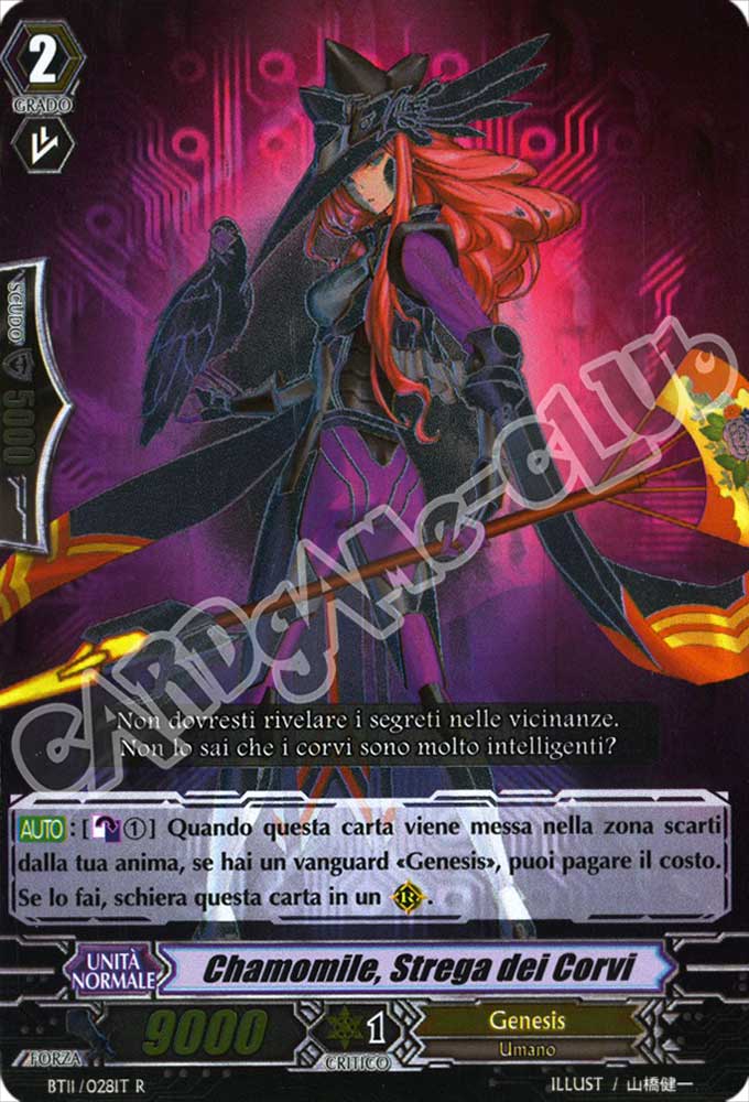 BT11-IT028 Chamomile, Strega dei Corvi rara foil (IT) -NEAR MINT-