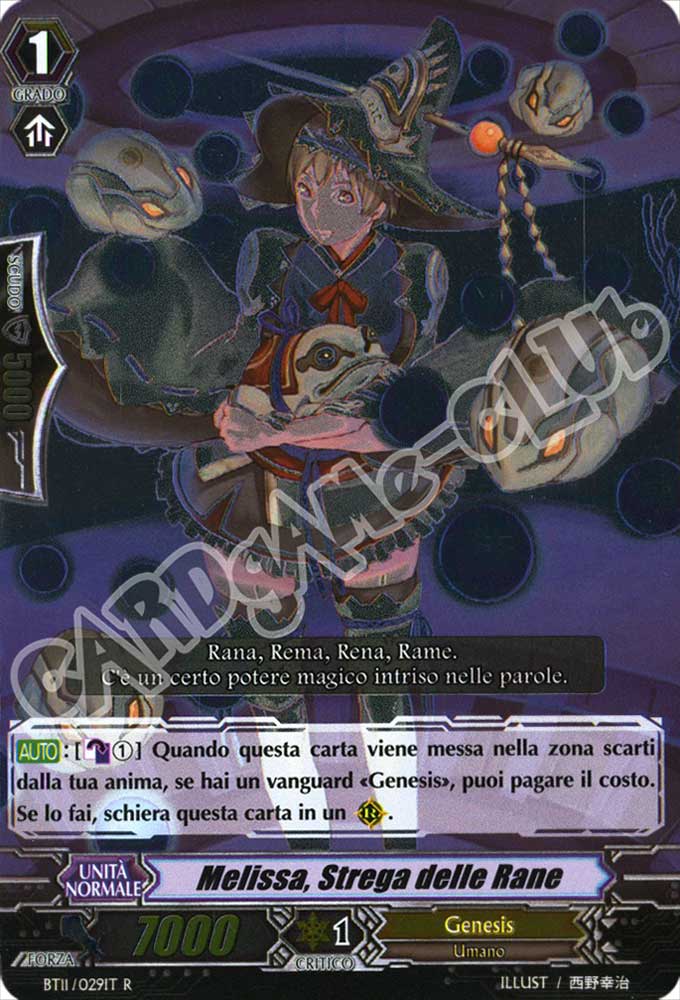 BT11-IT029 Melissa, Strega delle Rane rara foil (IT) -NEAR MINT-