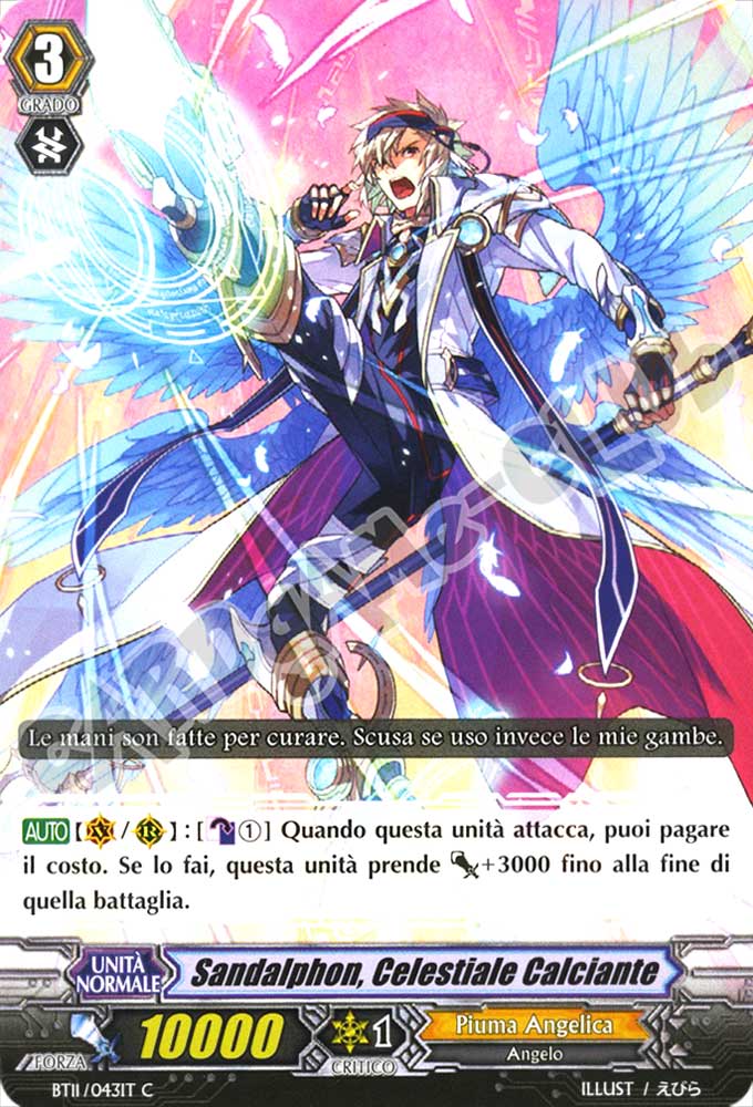 BT11-IT043 Sandalphon, Celestiale Calciante comune normale (IT) -NEAR MINT-