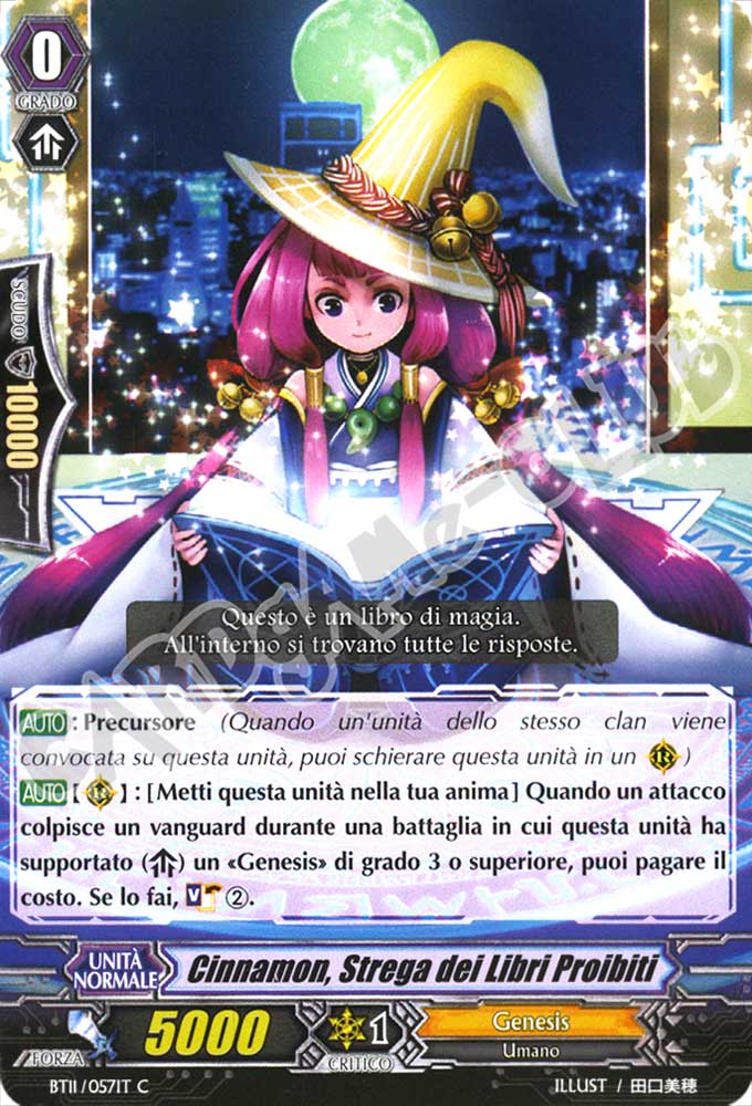 BT11-IT057 Cinnamon, Strega dei Libri Proibiti comune normale (IT) -NEAR MINT-