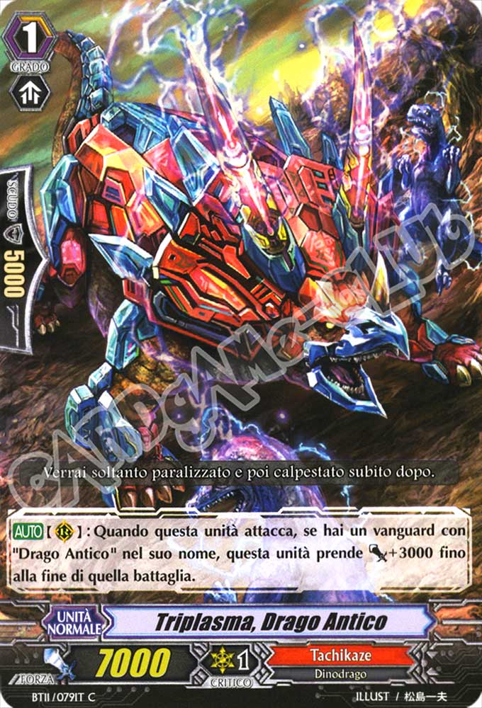 BT11-IT079 Triplasma, Drago Antico comune normale (IT) -NEAR MINT-