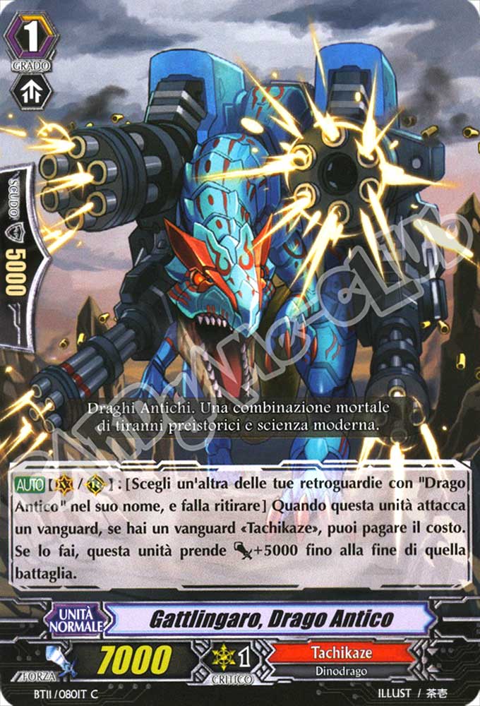 BT11-IT080 Gattlingaro, Drago Antico comune normale (IT) -NEAR MINT-