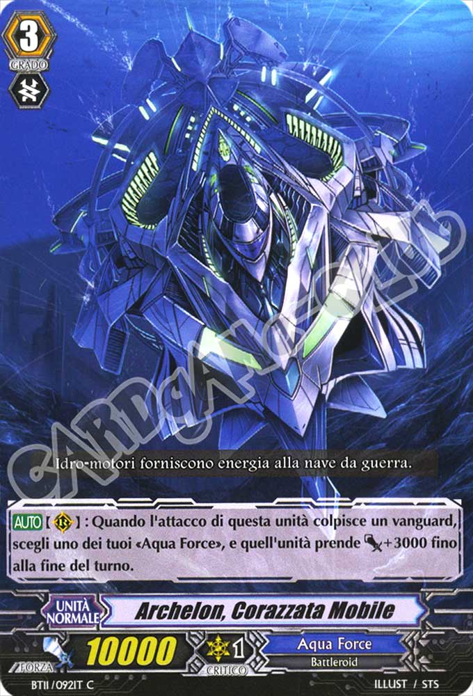 BT11-IT092 Archelon, Corazzata Mobile comune normale (IT) -NEAR MINT-