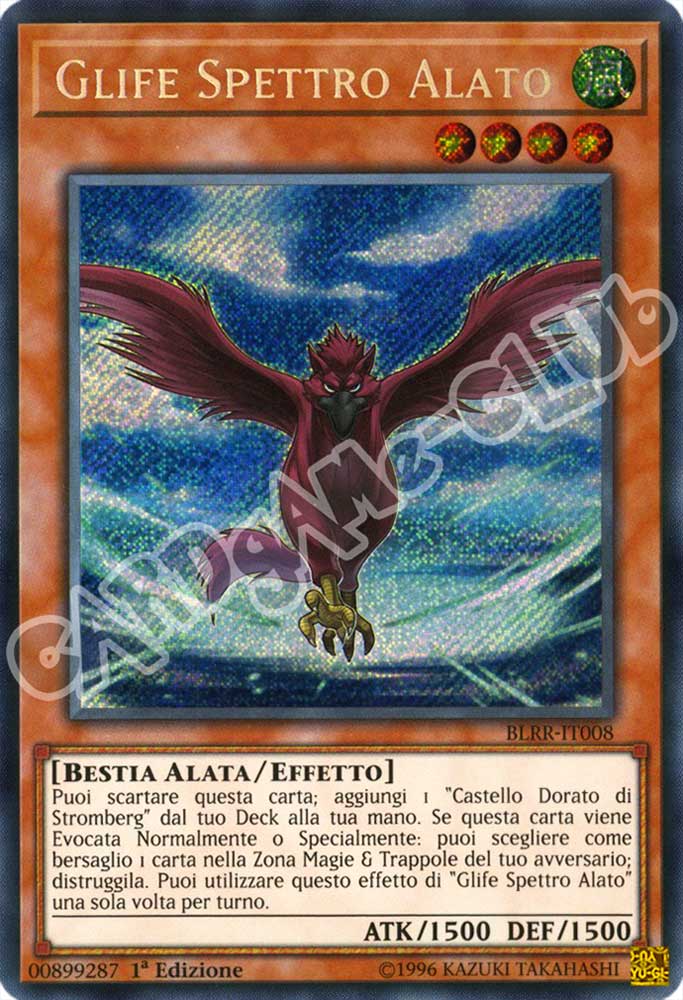 BLRR-IT008 Glife Spettro Alato rara segreta 1a Edizione (IT) -NEAR MINT-
