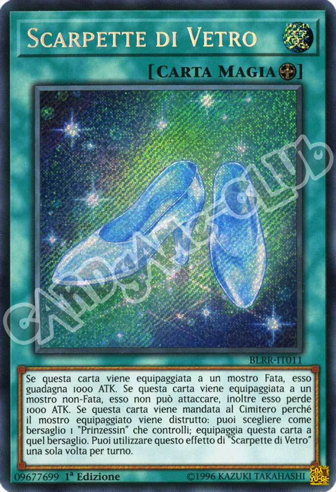 BLRR-IT011 Scarpette di Vetro rara segreta 1a Edizione (IT) -NEAR MINT-