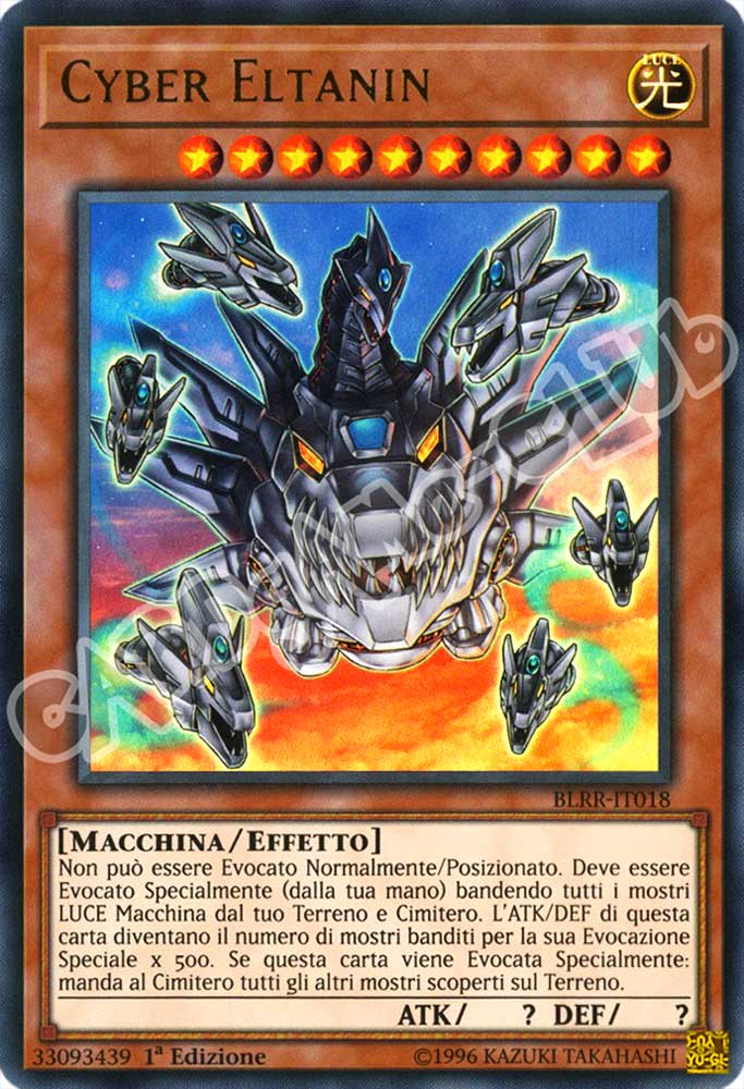 BLRR-IT018 Cyber Eltanin ultra rara 1a Edizione (IT) -NEAR MINT-