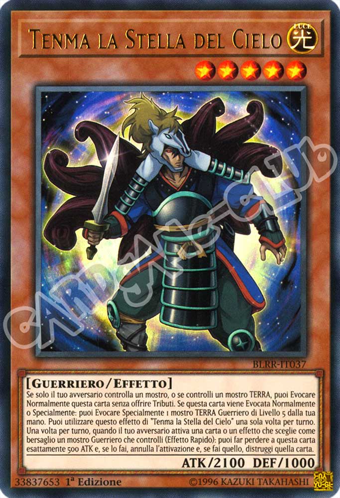BLRR-IT037 Tenma la Stella del Cielo ultra rara 1a Edizione (IT) -NEAR MINT-