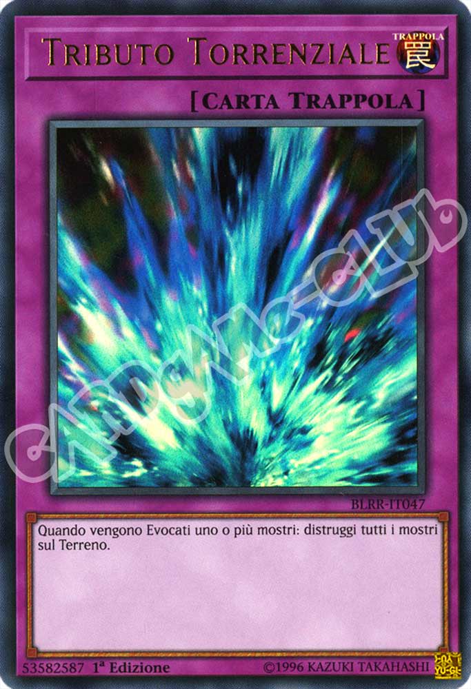 BLRR-IT047 Tributo Torrenziale ultra rara 1a Edizione (IT)  -PLAYED-