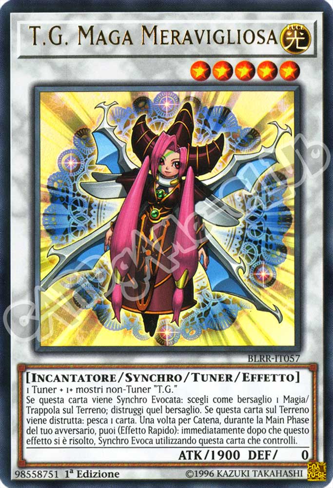 BLRR-IT057 T.G. Maga Meravigliosa ultra rara 1a Edizione (IT) -NEAR MINT-