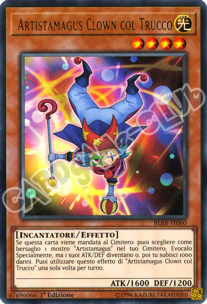 BLRR-IT060 Artistamagus Clown col Trucco ultra rara 1a Edizione (IT) -NEAR MINT-