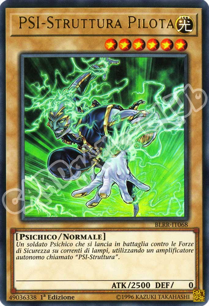 BLRR-IT068 PSI-Struttura Pilota ultra rara 1a Edizione (IT) -NEAR MINT-
