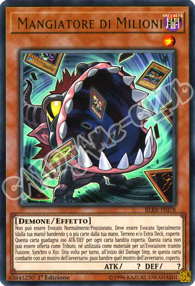 BLRR-IT078 Mangiatore di Milioni ultra rara 1a Edizione (IT) -NEAR MINT-