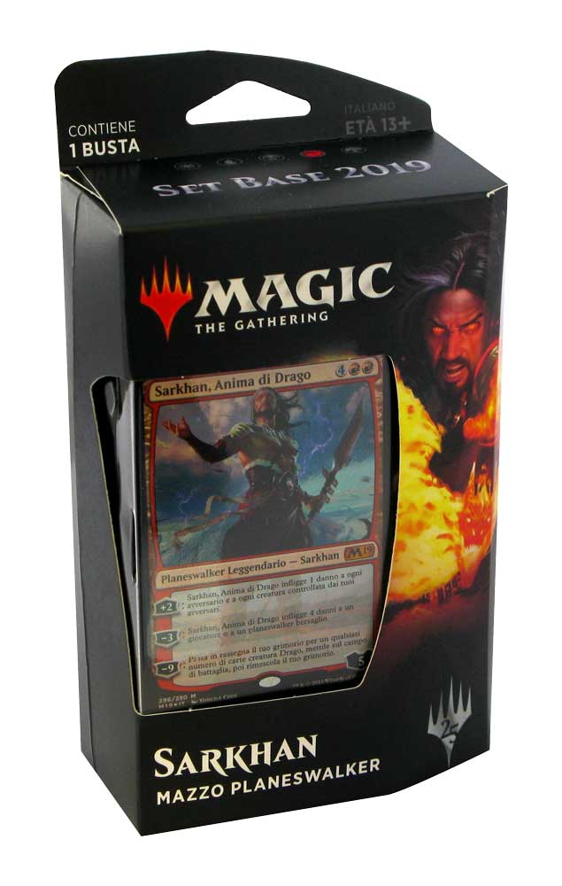 Set Base 2019 Mazzo Planeswalker Sarkhan, Anima di Drago (IT)