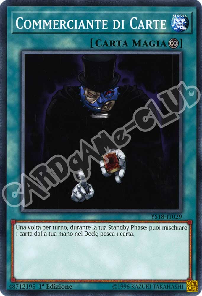 YS18-IT029 Commerciante di Carte comune 1a Edizione (IT) -NEAR MINT-