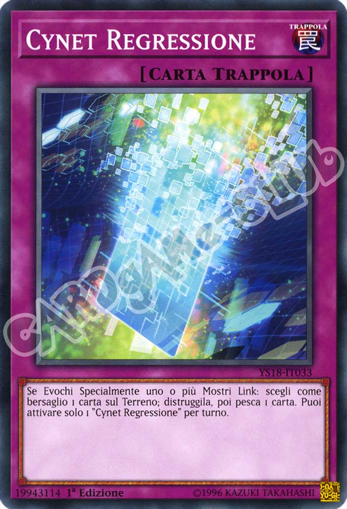 YS18-IT033 Cynet Regressione comune 1a Edizione (IT) -NEAR MINT-