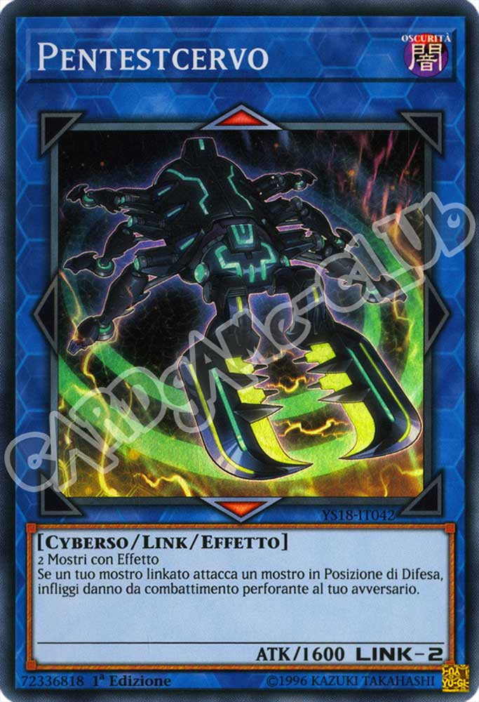 YS18-IT042 Pentescervo super rara 1a Edizione (IT) -NEAR MINT-