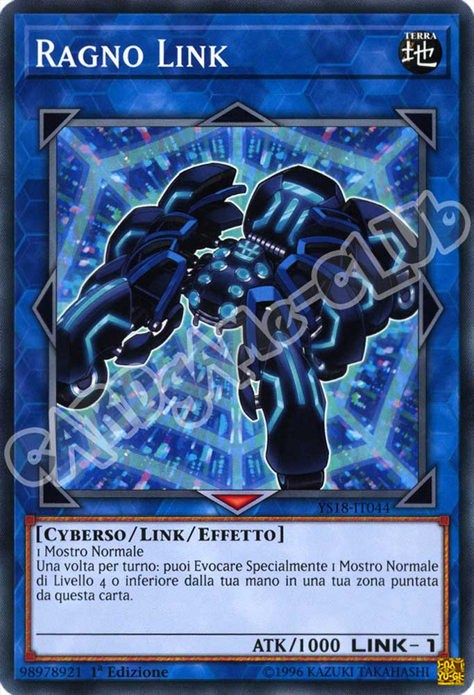 YS18-IT044 Ragno Link comune 1a Edizione (IT) -NEAR MINT-