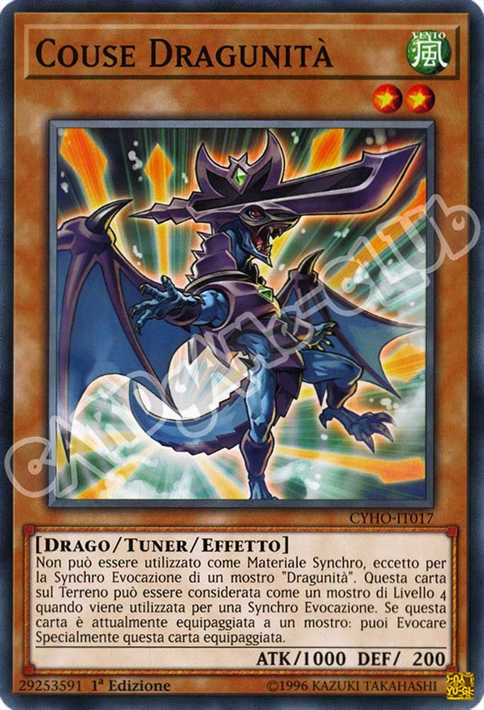 CYHO-IT017 Couse Dragunita' comune 1a Edizione (IT) -NEAR MINT-