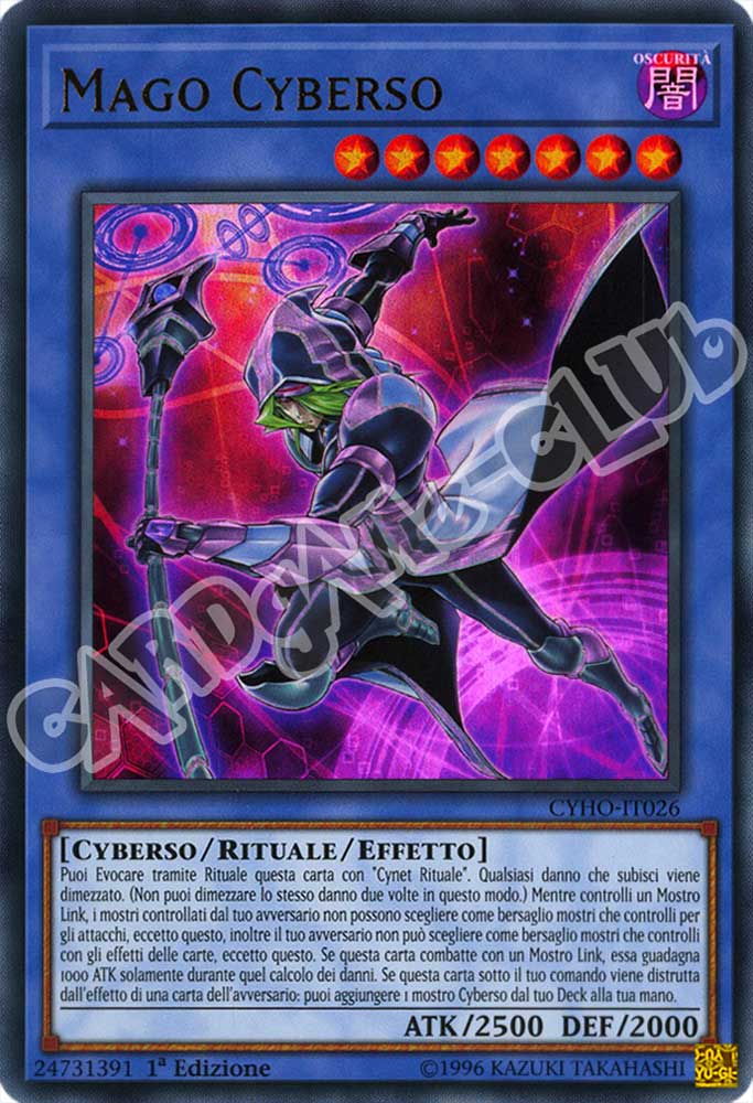 CYHO-IT026 Mago Cyberso ultra rara 1a Edizione (IT) -NEAR MINT-