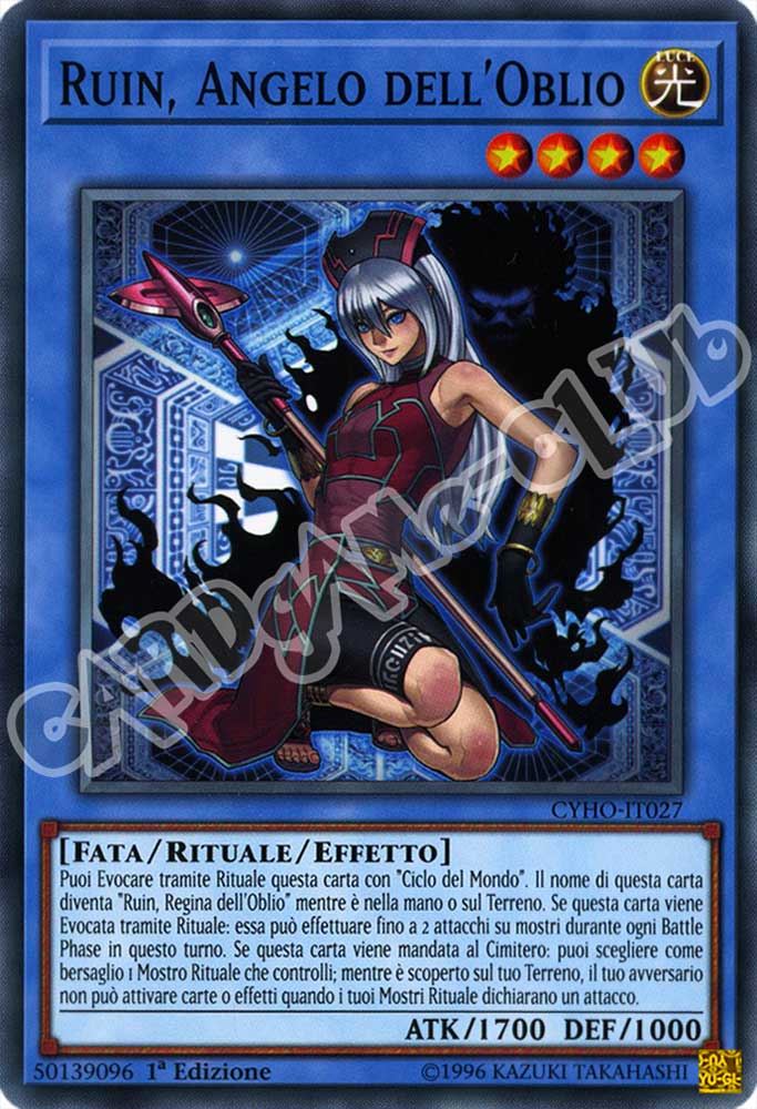 CYHO-IT027 Riun, Angelo dell'Oblio comune 1a Edizione (IT) -NEAR MINT-