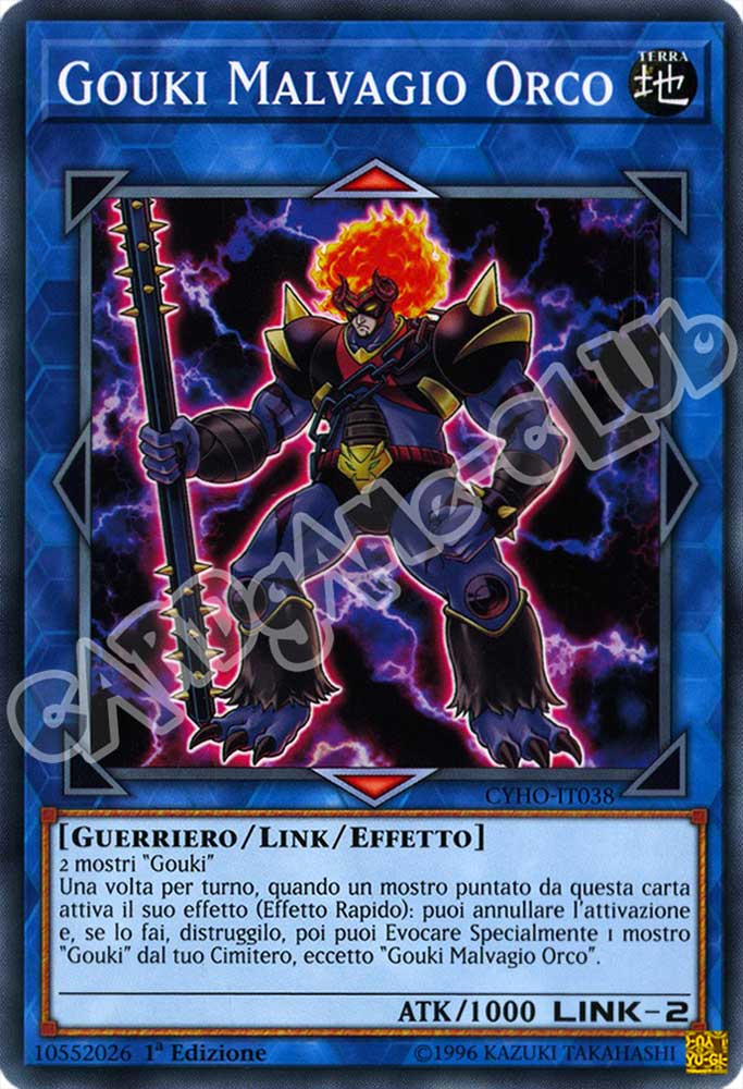 CYHO-IT038 Gouki Malvagio Orco comune 1a Edizione (IT) -NEAR MINT-