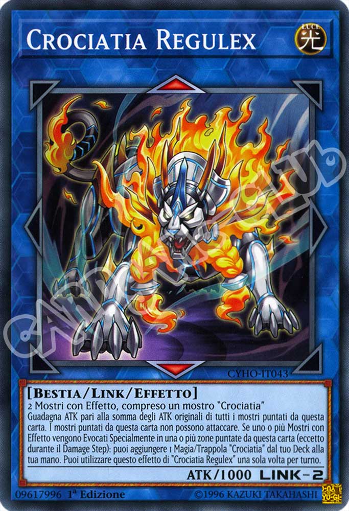 CYHO-IT043 Crociata regulex comune 1a Edizione (IT) -NEAR MINT-