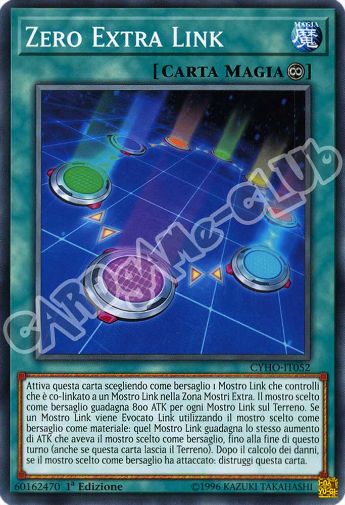 CYHO-IT052 Zero Extra Link comune 1a Edizione (IT) -NEAR MINT-