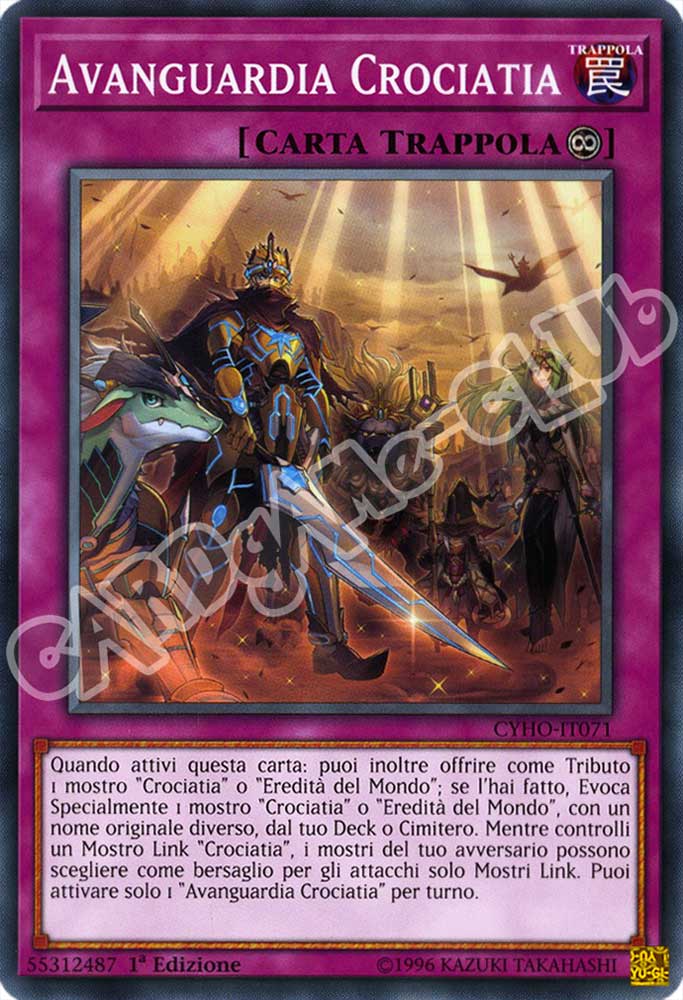 CYHO-IT071 Avanguardia Crociata comune 1a Edizione (IT) -NEAR MINT-