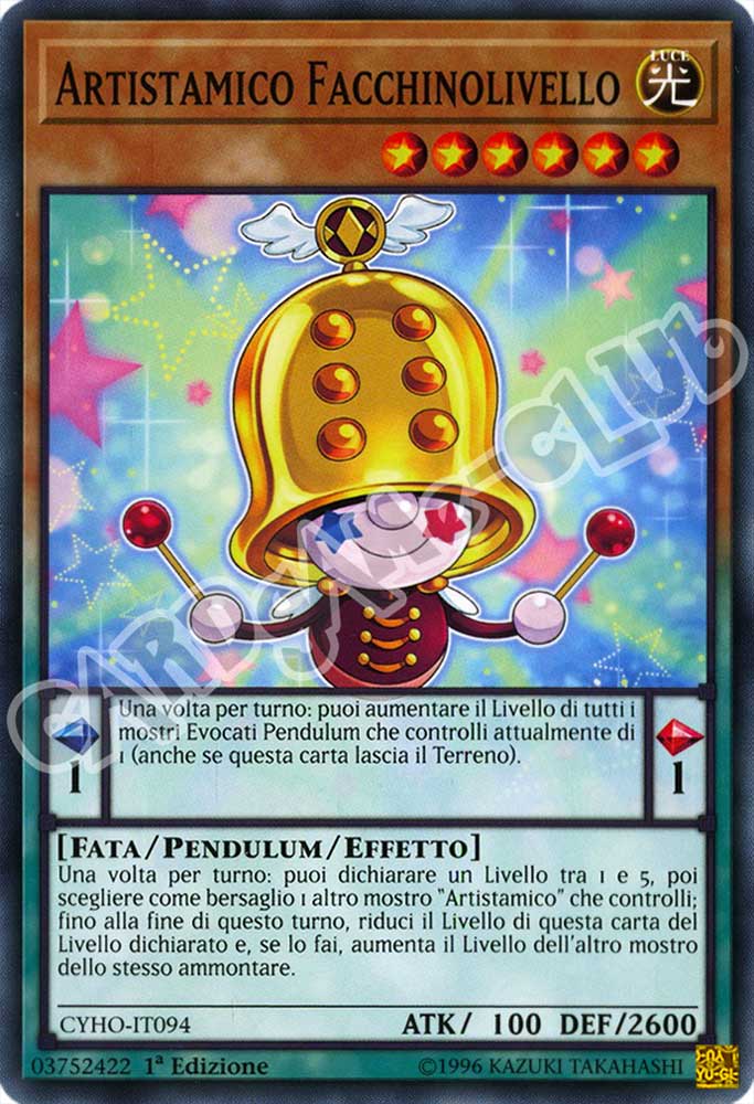 CYHO-IT094 Artistamico Facchinolivello comune 1a Edizione (IT) -NEAR MINT-