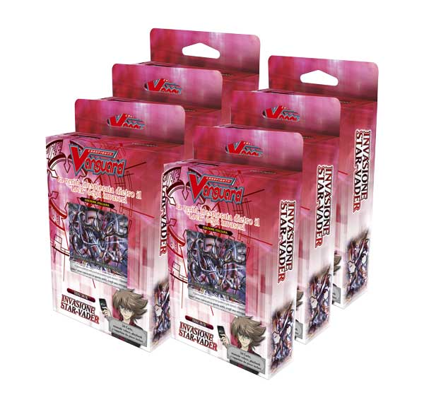 Trial Deck 11: Invasione Star- Vader display 6 mazzi (IT)