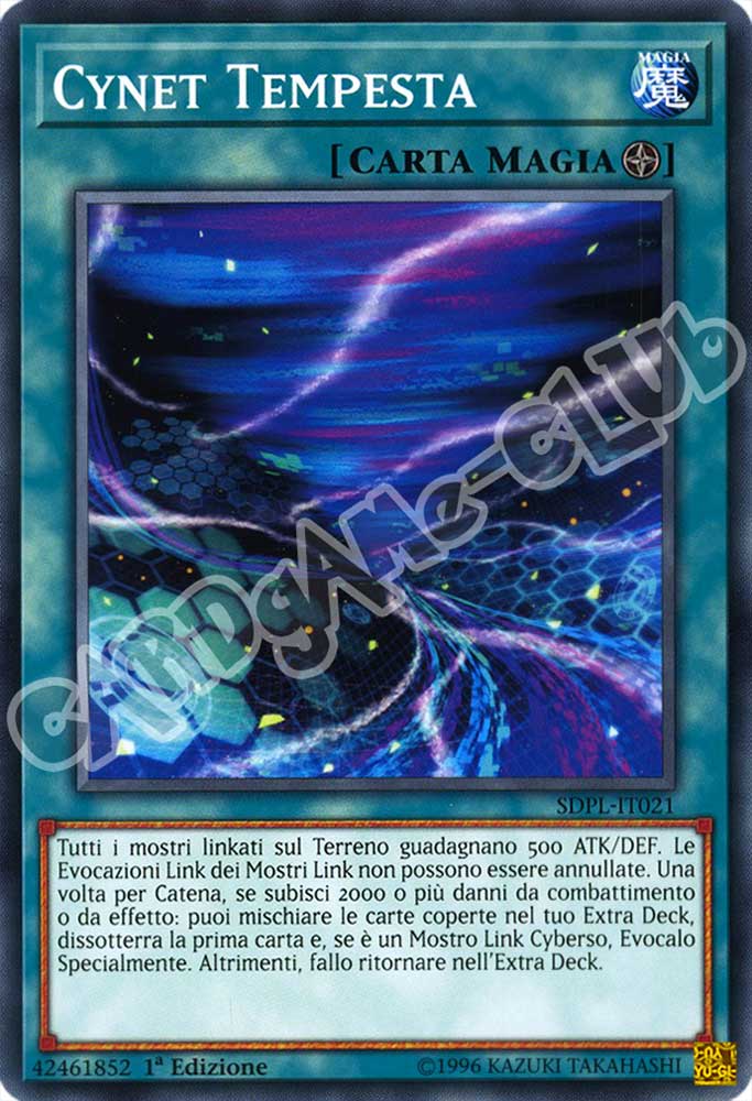 SDPL-IT021 Cynet Tempesta comune 1a edizione (IT) -NEAR MINT-