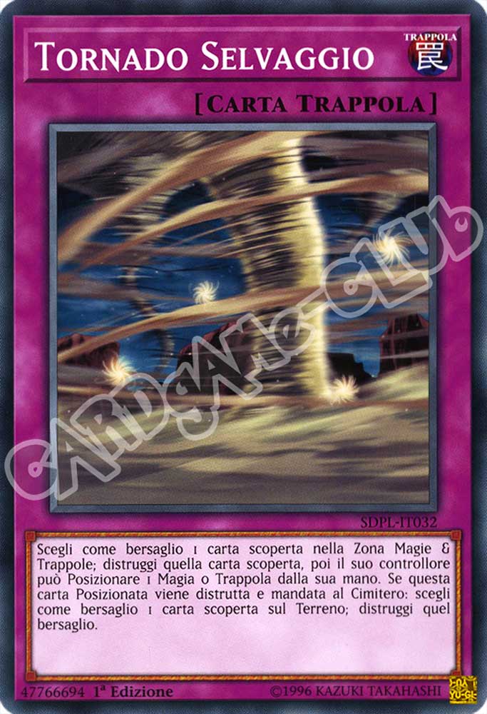 SDPL-IT032 Tornado Selvaggio comune 1a edizione (IT) -NEAR MINT-