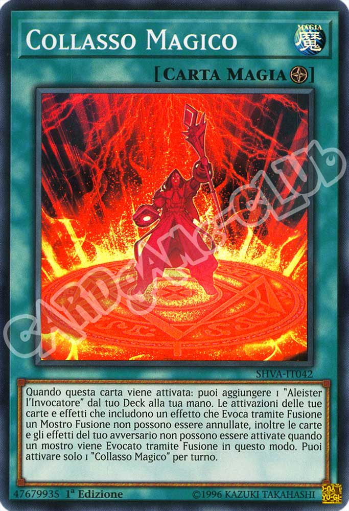 SHVA-IT042 Collasso Magico super rara 1a Edizione (IT) -NEAR MINT-