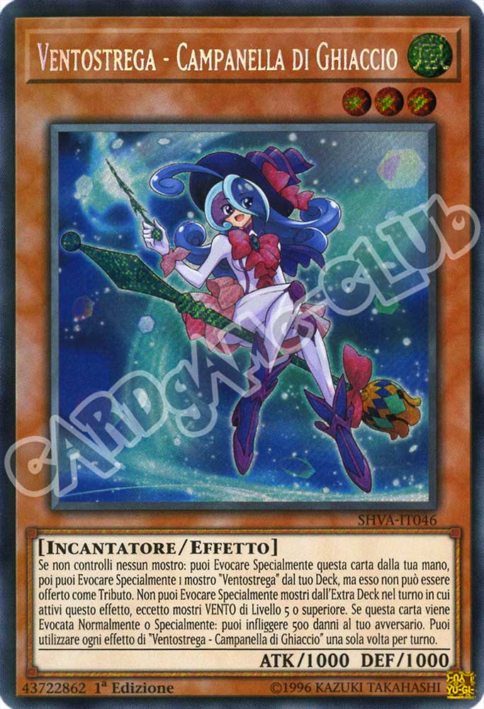 SHVA-IT046 Ventostrega - Campanella di Ghiaccio rara segreta 1a Edizione (IT) -NEAR MINT-