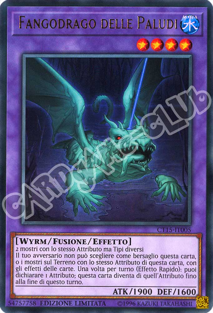 CT15-IT005 Fangodrago delle Paludi ultra rara Edizione Limitata (IT) -NEAR MINT-
