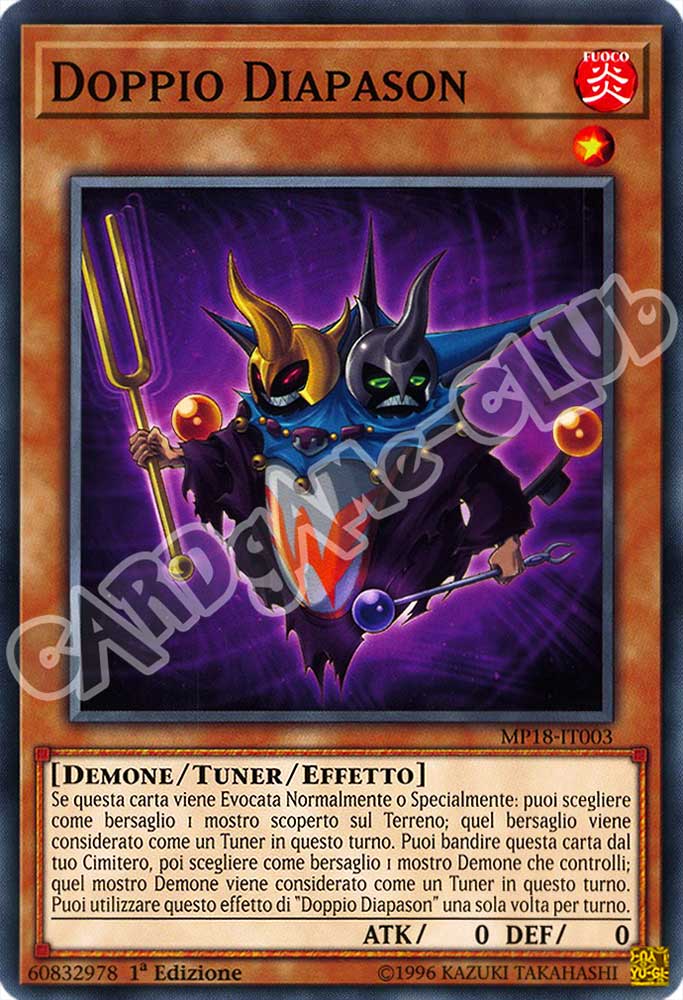 MP18-IT003 Doppio Diapason comune 1a Edizione (IT) -NEAR MINT-