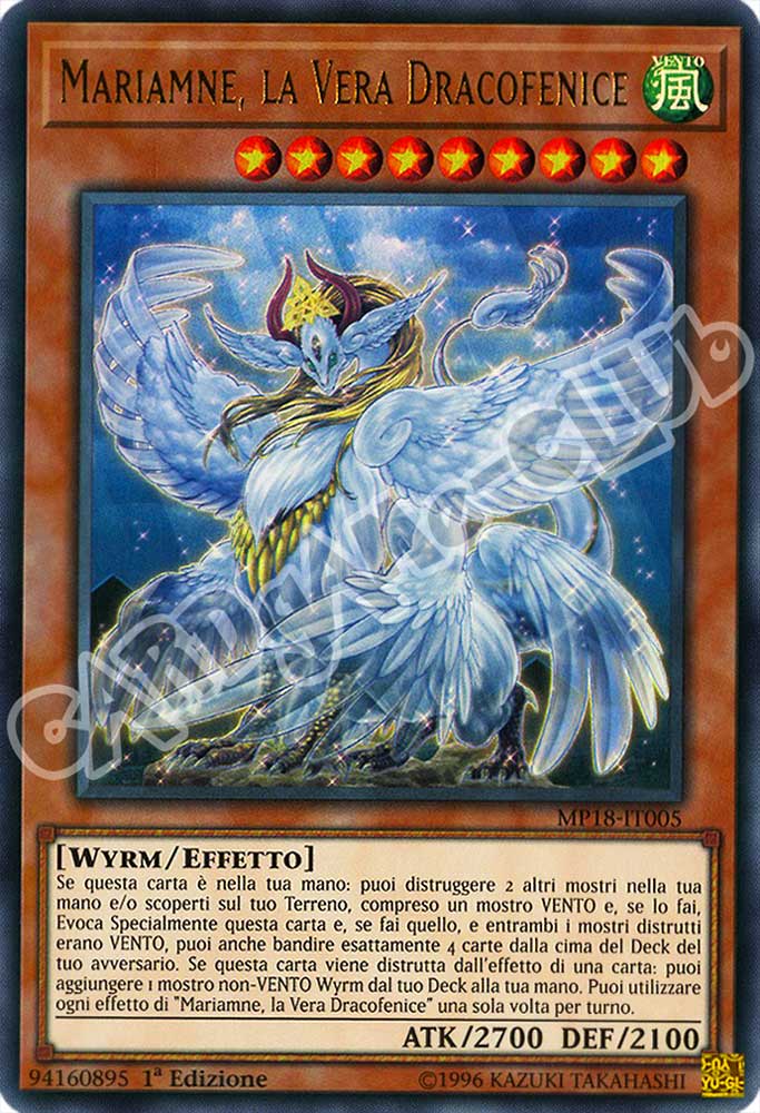 MP18-IT005 Mariamne, la Vera Dracofenice ultra rara 1a Edizione (IT) -NEAR MINT-
