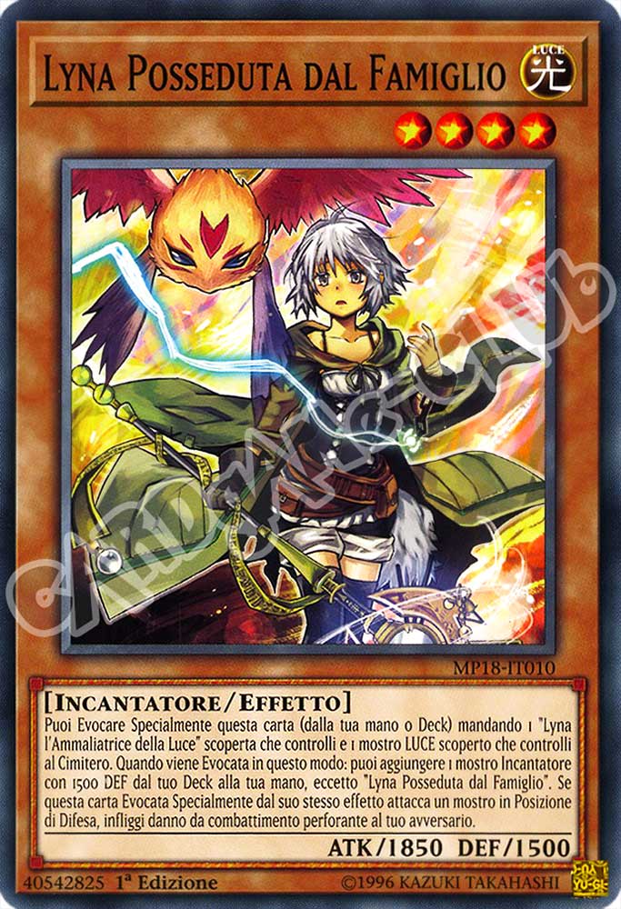 MP18-IT010 Lyna Posseduta dal Famiglio comune 1a Edizione (IT) -NEAR MINT-