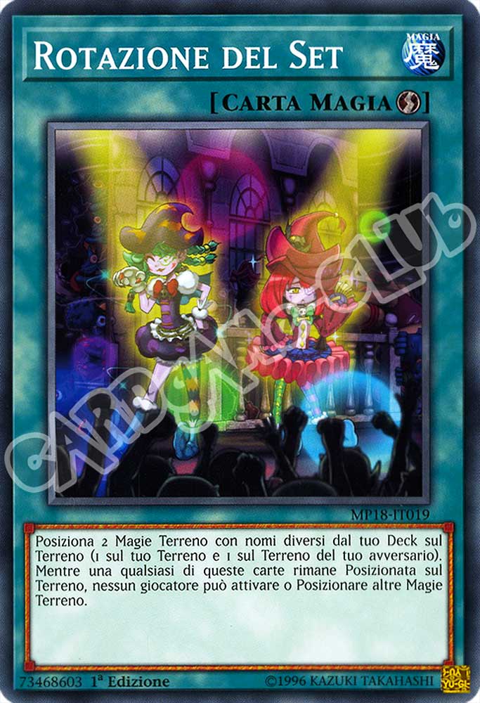MP18-IT019 Rotazione del Set comune 1a Edizione (IT) -NEAR MINT-